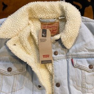 Levi’s Original sherpa trucker jacket size XL